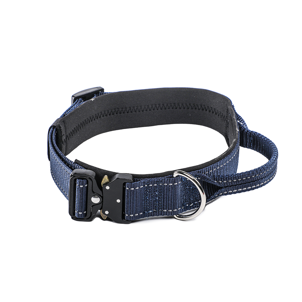 Collar for Dogs Nylon with Handle